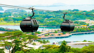 Sentosa Cable Car Ride 1